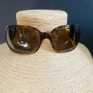 Vintage Tortoise Shell Frame Ray-Ban Ladies Sunglasses